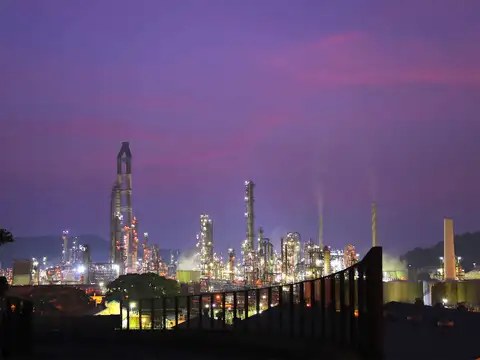 工場夜景